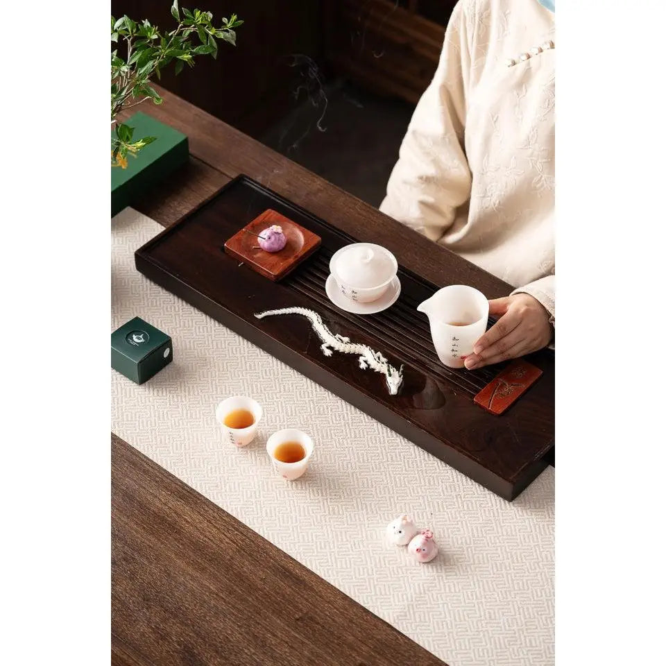 Articulated Porcelain Dragon Tea Companion