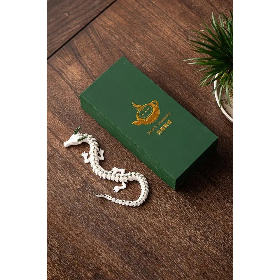 Articulated Porcelain Dragon Tea Companion